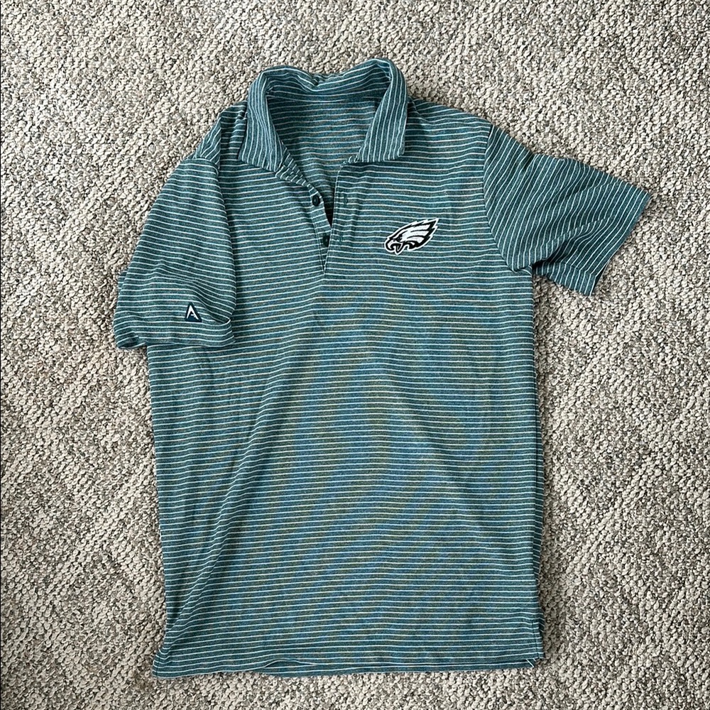 Philadelphia Eagles Green Polo